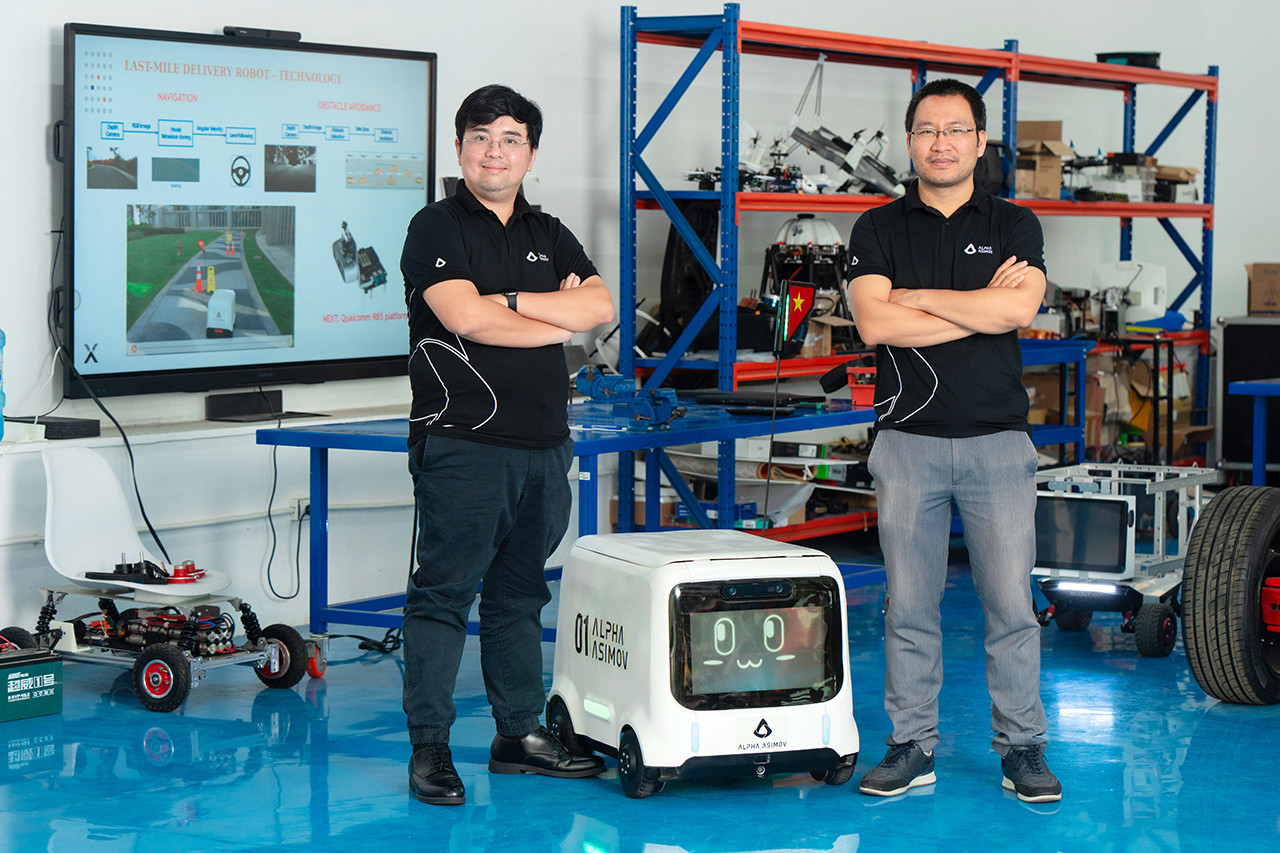 Robot Giao Hàng Không Người Lái Đầu Tiên ở Việt Nam