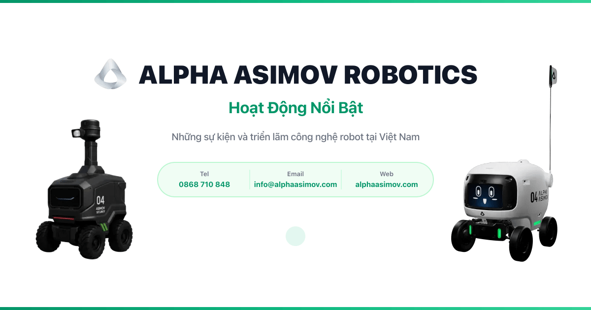 Alpha Science Robotics Hoạt Động | Alpha Asimov Robotics