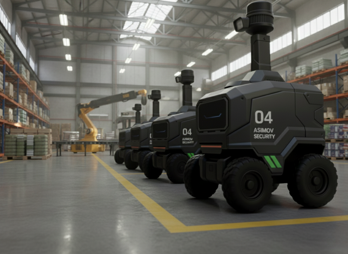 Robot tuần tra bảo vệ - Hình ảnh minh họa